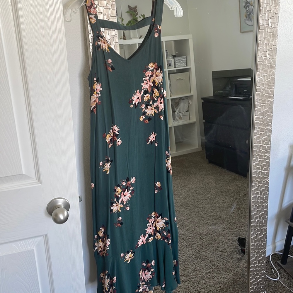 BP midi length floral dress